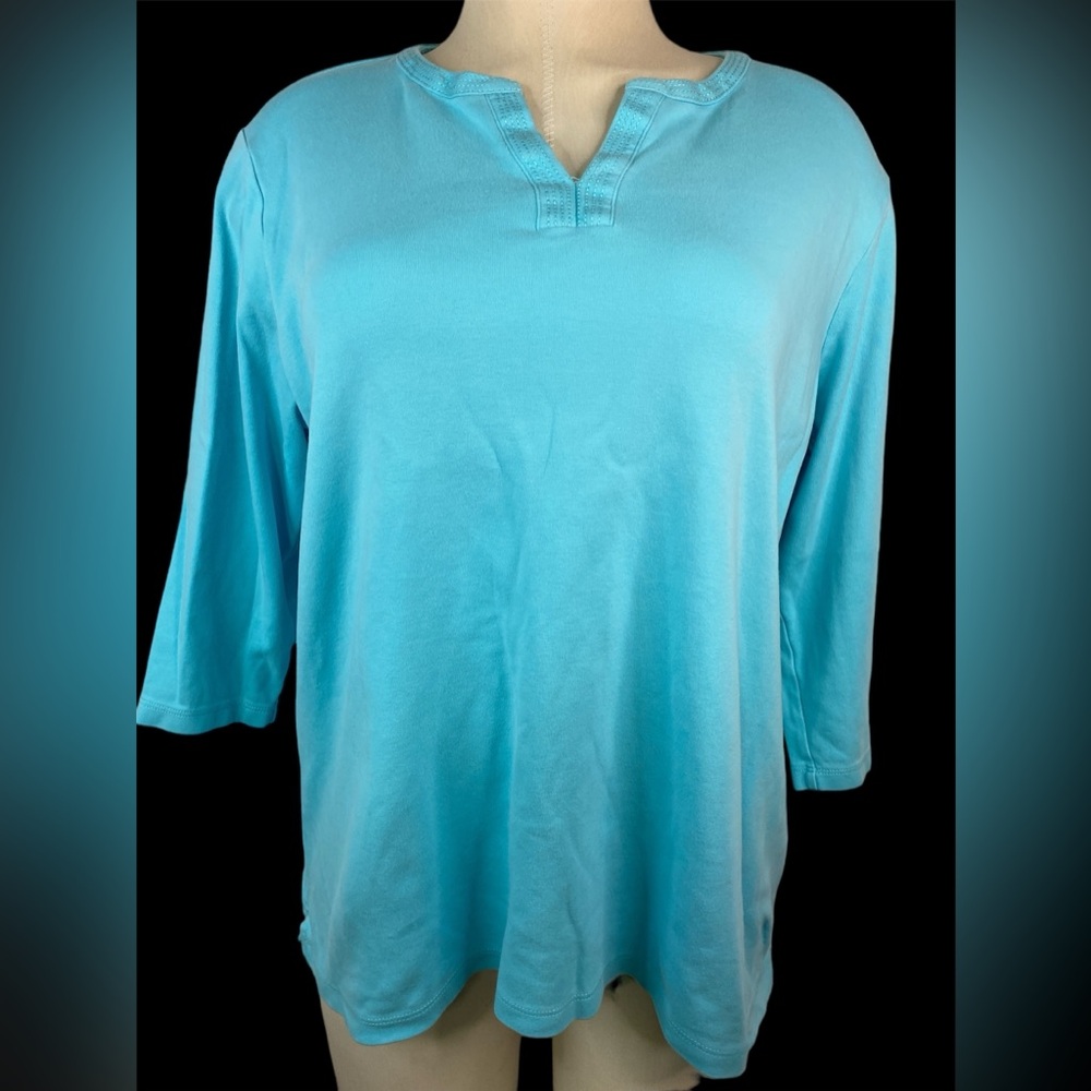 LL Bean 3/4 Sleeve T Shirt Women’s XL Reg